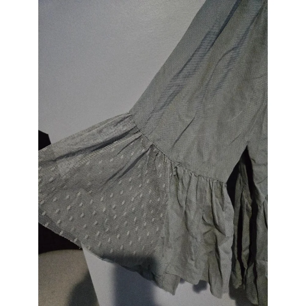 NWT Women's Free People Blouse Size S Green